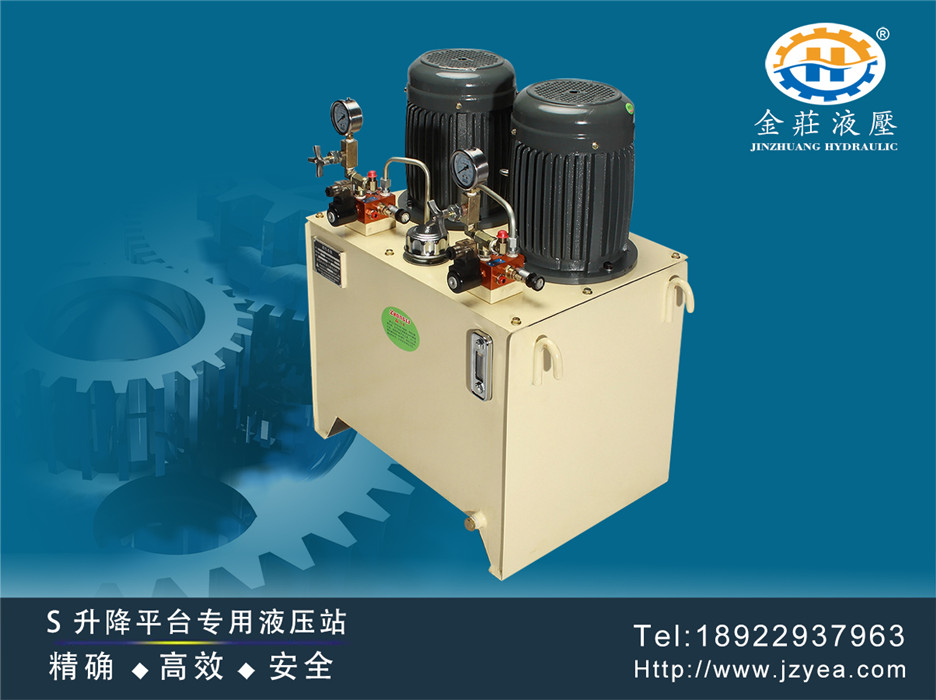 Capping machine hydraulic system